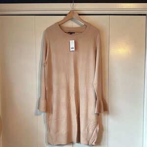 NWT Banana Republic Tan Sweater Dress